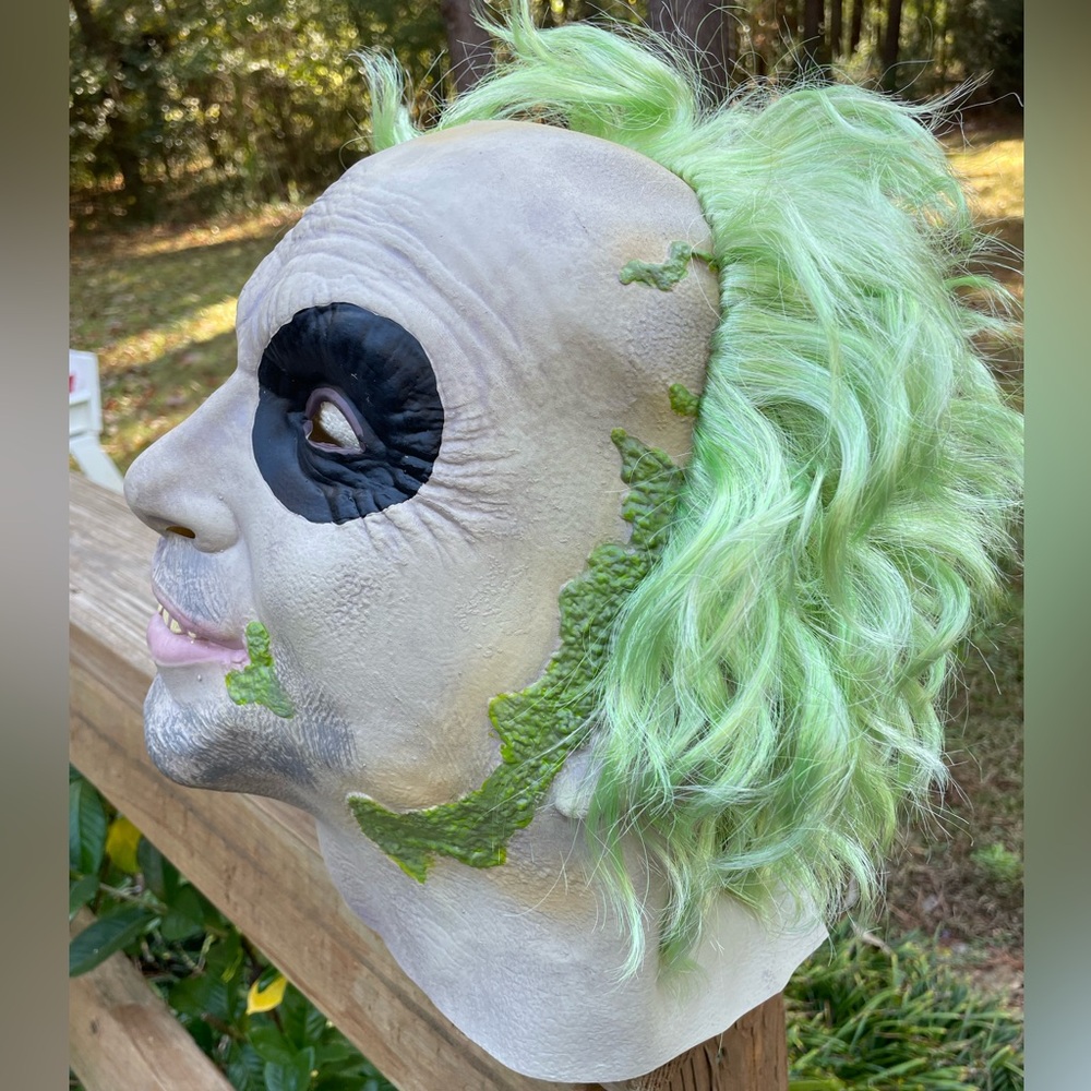 Beetlegeuse Head Mask. Wear for Halloween, A party, Masquerade Ball, Dress up.